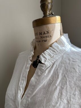 Not Perfect Linen Amelia Top